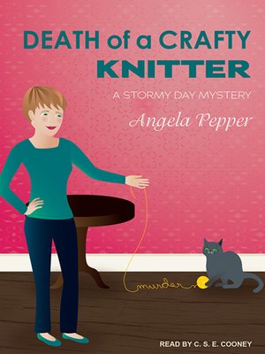 cover image of Death of a Crafty Knitter